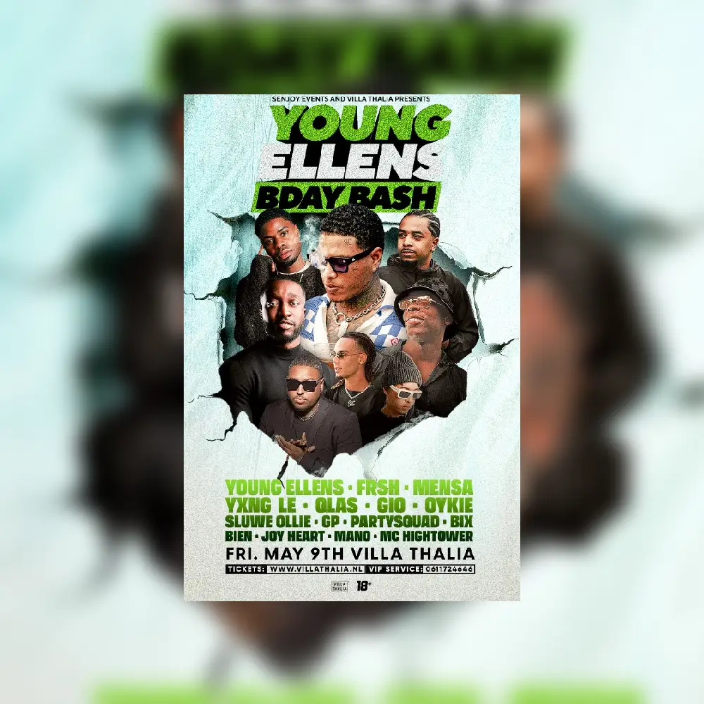 YOUNG ELLENS BIRTHDAY BASH x MENSA | FRSH | GIO & MORE | FRIDAY MAY 9th